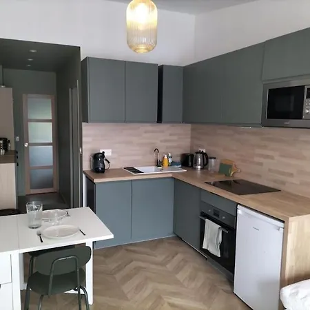 Apartment T2 Tiny House Lumineux Au Coeur De